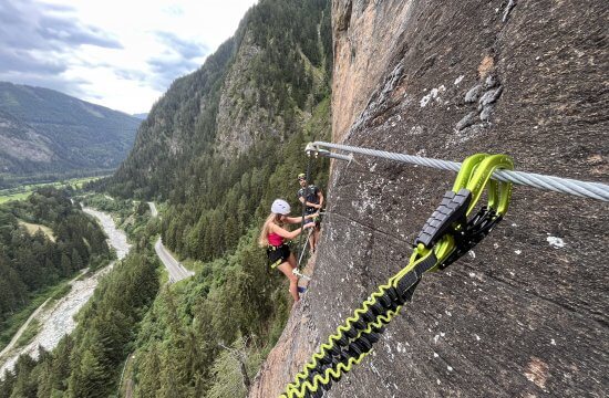 Nuova via ferrata ad Avenes