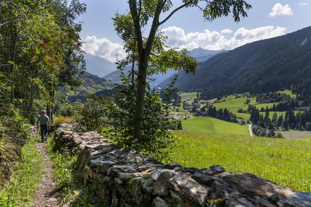 Aufwertung der Alten Gasse in Ridnaun